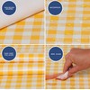 Home Direct Oilcloth Tablecloth Washable Round 140 cm Yellow