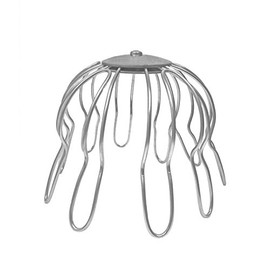 SAREI Haus- und Dachtechnik SHDT Leaf Guard NW 80 Galvanised Pack of 1