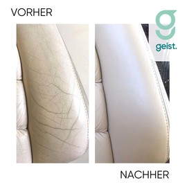 Geist. Easy DIY Colour Restorer for Leather & Vinyl (Light Grey, 20 ml Filler)