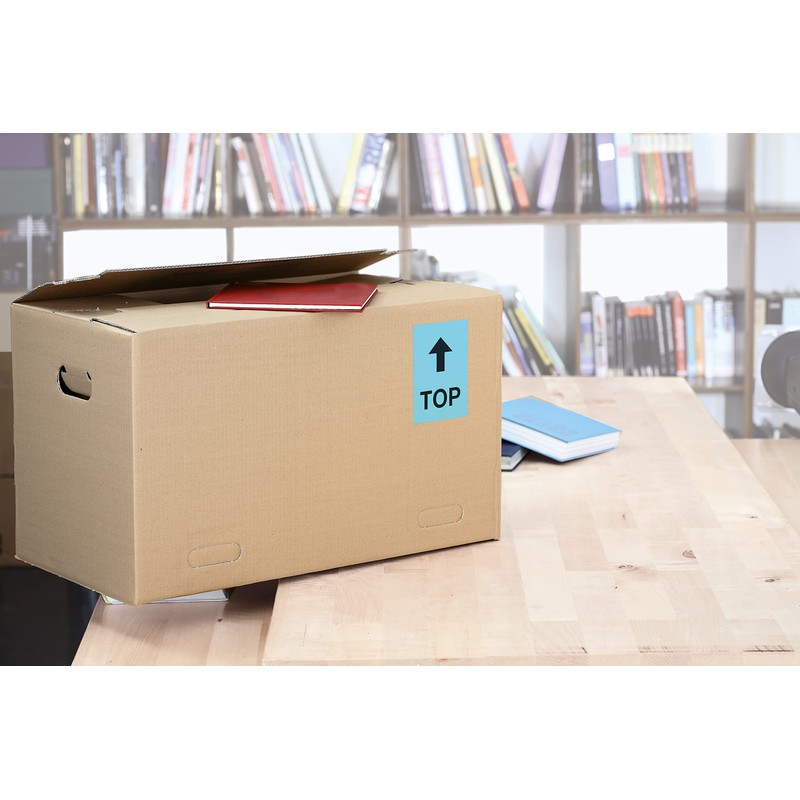 HERMA 4498 Coloured Labels A4 199,6x143,5 mm blue removable paper