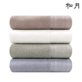 Songwol Towel Hotel Collection Classic 40x80cm 470GSM 150g Combed 30s Cotton Beige / No Print / No Packaging 5ea