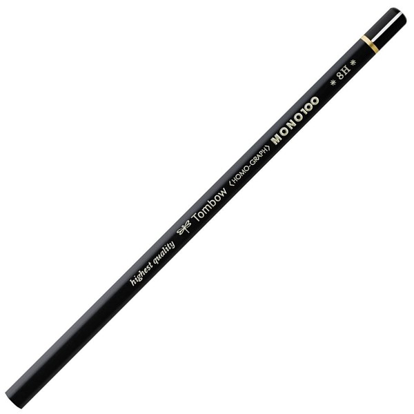 Tombow Mono 1008H Pencils, 8H, 1 Dozen
