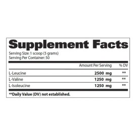 Suplemento En Polvo Gat Sport Bcaa Powder Aminoácidos En Bote De 250g 50 Un