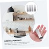 KONTONTY Stylish Over The Door Hooks 4pcs Cabinet Hooks for