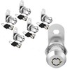 5 Pack Cam Locks Keyed Alike, 5/8" Cabinet Locks with