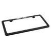 Denali Metal License Plate Frame Tag Holder - Black Powder