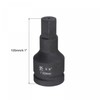 sourcing map 24mm Impact Hex Bit Socket, 1" Drive 105mm