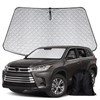 Kistrba Windshield Sunshade Cover Compatible with 2014-2019 Toyota Highlander, Midsize