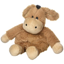 Brown Donkey Warmies - Cozy Plush Heatable Lavender Scented Stuffed Animal