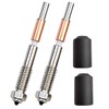 2PCS 450°C High-Temp Nozzle for Qidi Tech 4 Plus, 0.4mm