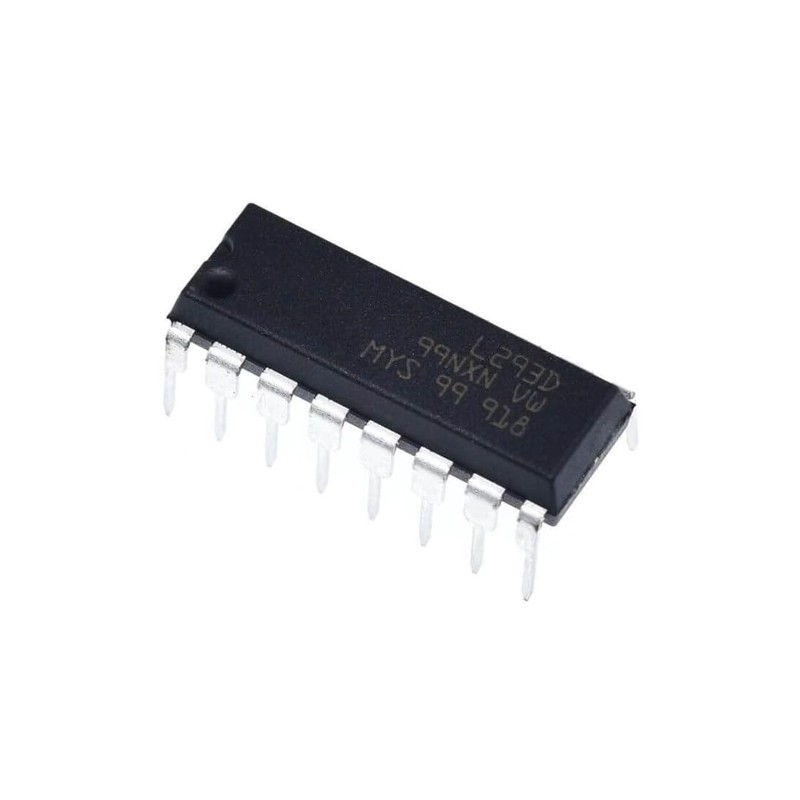 Controlador de Motor a Paso L293D IC DIP-16 Doble Puente