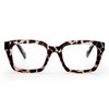 ZUVGEES Retro Style Square Reading Glass Big Eyeglass Frames Large