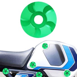 INKUDRI 2024 Grom Fairing Garnish Washer Half Set 2023 Grom Colored Verge Thrust Washers Decorative Side Panel for 2022 2023 2024 Grom MSX125 - Green