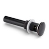 Luxier DS02-TO 1-5/8 in. Brass Bathroom and Vessel Sink Push