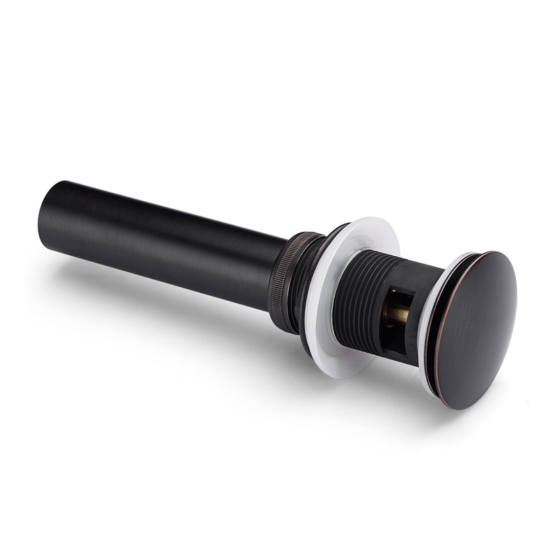 Luxier DS02-TO 1-5/8 in. Brass Bathroom and Vessel Sink Push