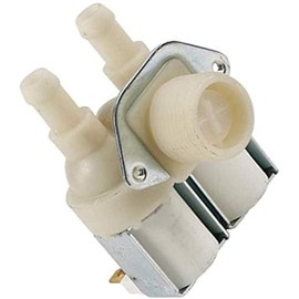 SOLENOID VALVE DOUBLE WATER LOAD 2 WAY WASHING MACHINE 90° UNIVERSAL