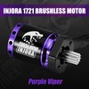 INJORA MBL32 G2 Waterproof Brushless ESC & 1721 Purple Viper