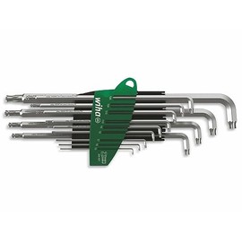 Stubby Torx 40979 Allen Key Set in ProStar Holder Titanium Silver 14-Piece