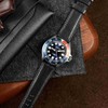 WOCCI Business Style Correa de reloj de piel, hebilla de