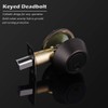 Gobrico 5 Keyed Alike Entrance Double Cylinder Deadbolts with Same