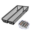 Fodofodo 2PCS Drawer Organizer,Drawer Organizer for Kitchen,Utensil Mesh Drawer Organizer