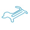 100pcs Dog Shaped Paper Clips Slip Resistance Exquisite Cute Paper