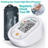 ZIQING Blood Pressure Monitor Upper Arm BP Machine Heart Rate