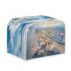 Baxinh Starfish Printed Toaster Cover - Dustproof, 4 Slice Oven