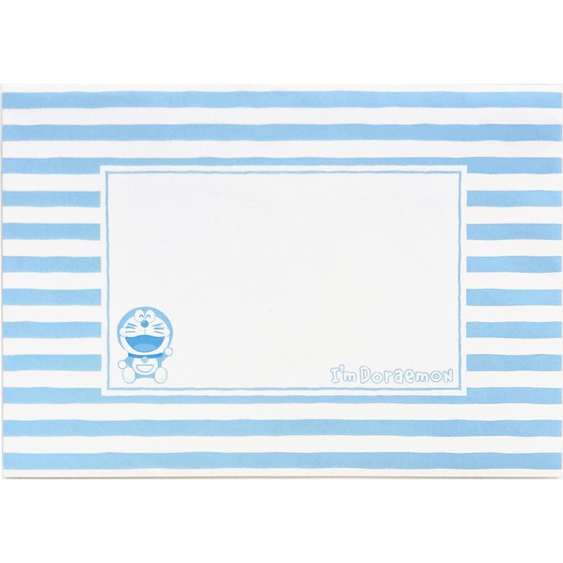 Sanrio DR11-1P 1911 Birthday Card, Doraemon Looking Up From The