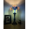 Enjoy decor Lamps Tiffany Style Mini Torch Table Lamp Green