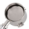 51mm Bottomless Portafilter 3 Ear Stainless Steel Wood Handle Detachable
