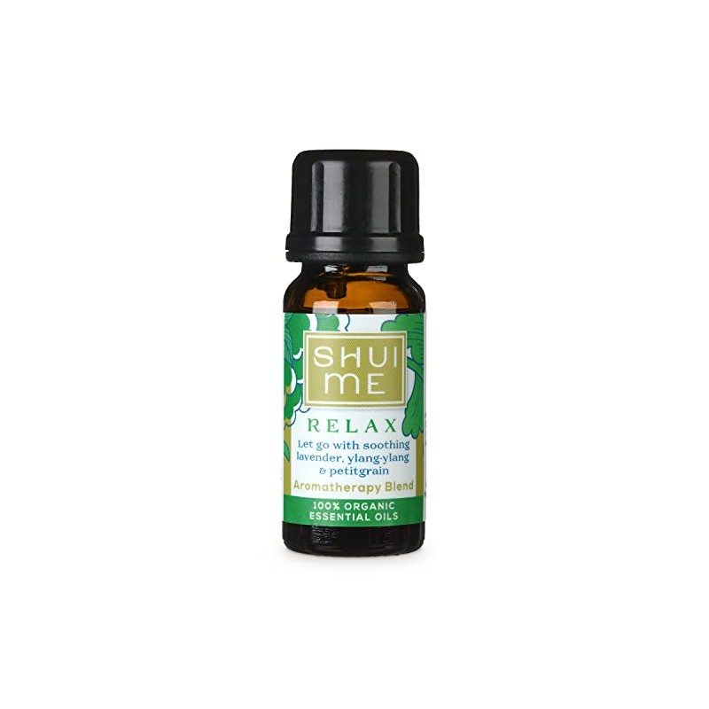 Shui Me Relax 100% Pure Organic Essential Oil Blend 10ml