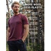 Merino Wool Men's T-Shirt - 100% Organic Merino Wool Undershirt