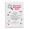 Hen Party Scavenger Hunt Game - Set of 24 Game
