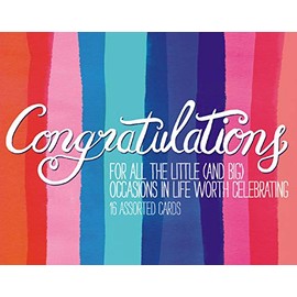 Congratulations Greeting Assortment Boxed Notecards