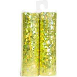 Folat 65814 Serpentines Holographic Gold 4 m/2