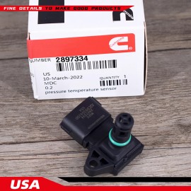 Unbranded NEW 2897334 Pressure Temperature Sensor for CUMMINS M11 ISC ISL ISM ISX ISB USA