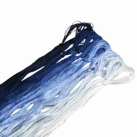 MINGGUXIUYI Mulberry Silk Embroidery Thread - Silk Threads for Cross Stitch, Chinese Silk for Weaving, DIY Jewelry & Craft Kits (20)