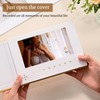 EclatView “MEMORIES” Video Greeting Book – Linen Hardcover with Gold
