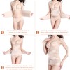 3 en 1 Faja Posparto Ajustable, Envoltura de Cintura Abdominal