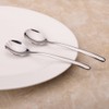 IMEEA® Salad Fork and Spoon Serving Set Stainless Steel 21cm/8.3inch,