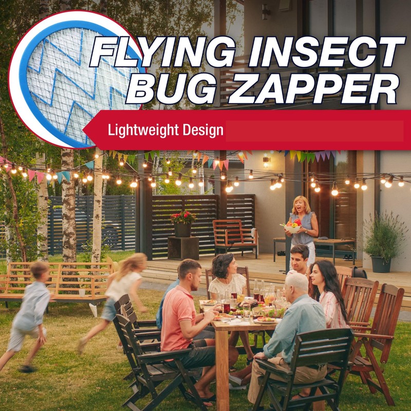 PIC Handheld Mosquito and Flying Insect Bug Zapper