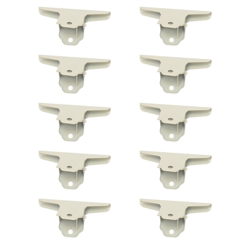 10Pcs Hinge Clips Large Metal Hinge Binder Clips for Paper
