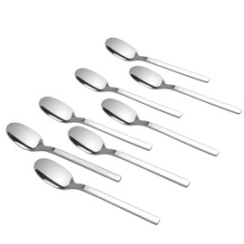 Doryh Cucharas de Café Pequeñas, Juego de Cucharas de Café de Acero Inoxidable, 12 Piezas