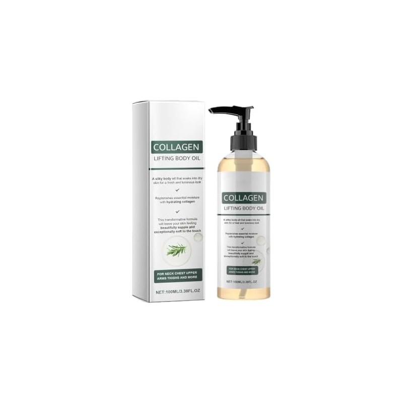Aceite Corporal Lifting con Colágeno para Reafirmar Cuello, Escote y