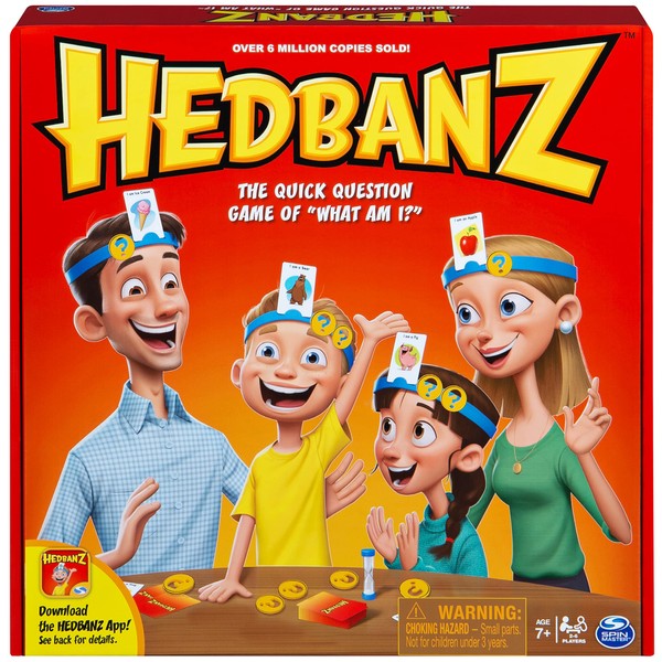 Hedbanz, Quick Question Family Guessing Game for Kids and Adults (Edition May Vary)