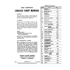 1961 Pontiac Shop manual