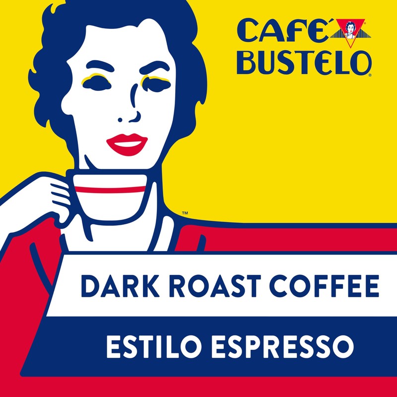 Café Bustelo Espresso Style Dark Roast Coffee, 12 Keurig K-Cup