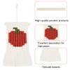 FREEBLOSS 2 Set Macrame Pumpkin Wall Hanging Macrame Pumpkin Decoration
