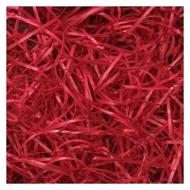 Deep Red Very Fine Cut Shredded Paper Shred Hamper Fill 100g by Terracotta Spice